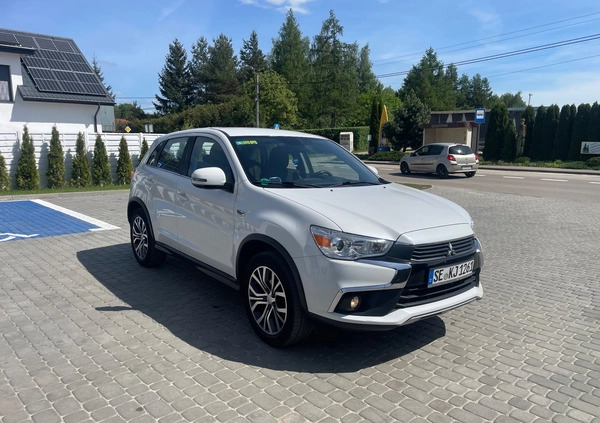 Mitsubishi ASX cena 54900 przebieg: 139000, rok produkcji 2017 z Iława małe 596